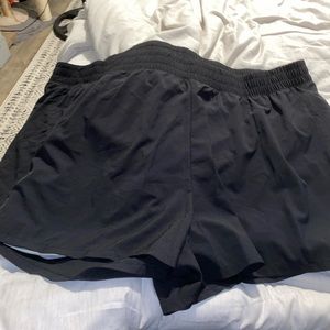 Plus size 2 layer alethic shorts